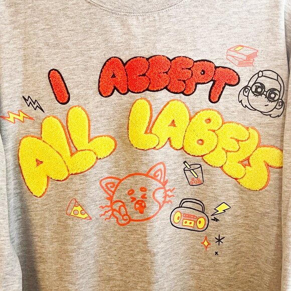 Disney Pixar Turning Red Pullover Sweatshirt for Women - Large - Picture 3 of 5